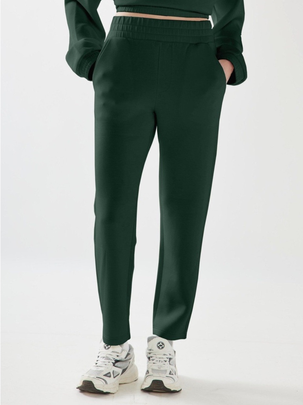 Leze The Label Kendal Pant Pine Small Work Travel Stretch